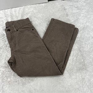 Janie And Jack Corduroy Pants Kids Size 6 Boys Gray Grey